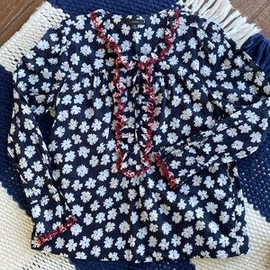 J. Crew Ruffle Blouse
